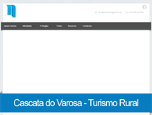 Tablet Screenshot of cascatadovarosa.com